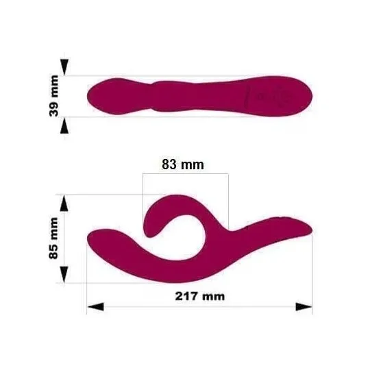 WE-VIBE Вибратор Nova 2 фиолетовый