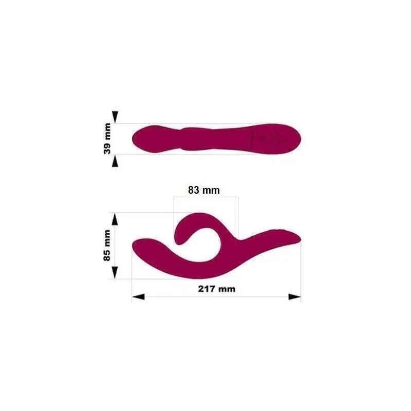 WE-VIBE Вибратор Nova 2 фиолетовый