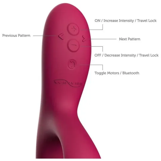 WE-VIBE Вибратор Nova 2 фиолетовый