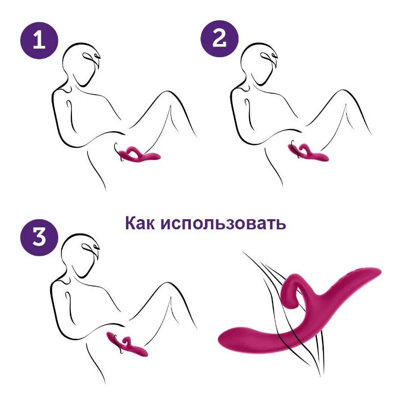 WE-VIBE Вибратор Nova 2 фиолетовый
