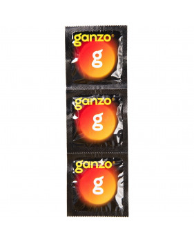 Классические презервативы «Ganzo Classic flow pack», 3 шт., 0701-055