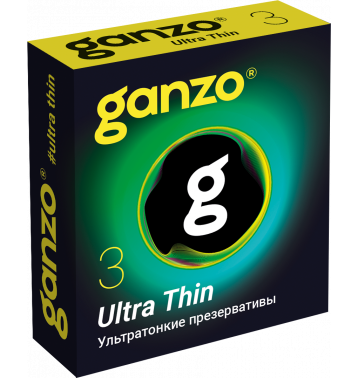 Презервативы Ganzo Ultra thin № 3