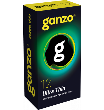 Презервативы Ganzo Ultra thin № 12