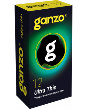 Презервативы Ganzo Ultra thin № 12