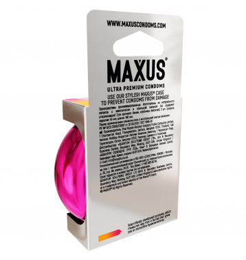Презервативы MAXUS Exotic Mix, ароматизированные, 3 шт