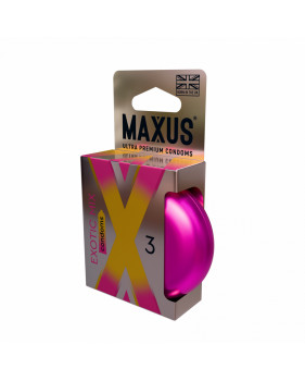 Презервативы MAXUS Exotic Mix, ароматизированные, 3 шт