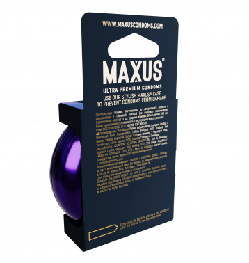 Презервативы MAXUS XXL, с увеличенным размером, 3 шт