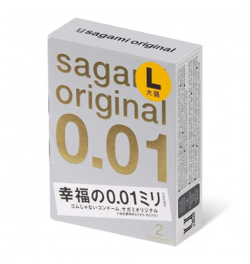 Презервативы Sagami Original 001 полиуретановые 2 шт. Large
