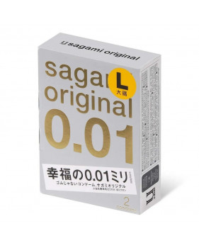 Презервативы Sagami Original 001 полиуретановые 2 шт. Large