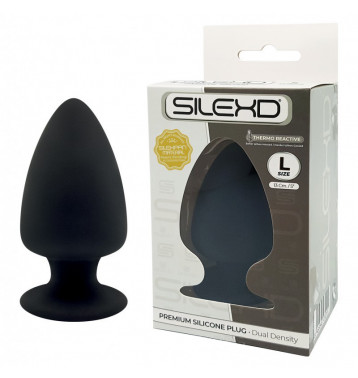 Анальная втулка SILEXD Plug Model 1, черная, L