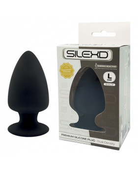 Анальная втулка SILEXD Plug Model 1, черная, L