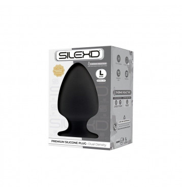 Анальная втулка SILEXD Plug Model 1, черная, L