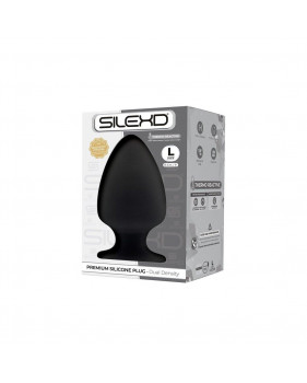 Анальная втулка SILEXD Plug Model 1, черная, L