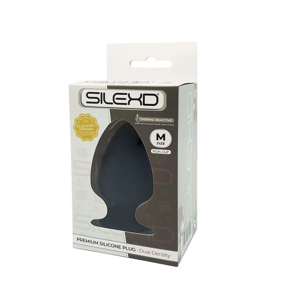 Анальная втулка SILEXD Plug Model 1, черная, M