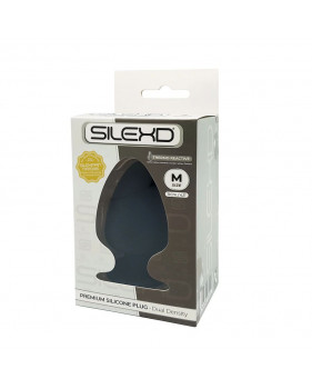 Анальная втулка SILEXD Plug Model 1, черная, M