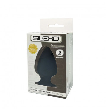 Анальная втулка SILEXD Plug Model 1, черный, S