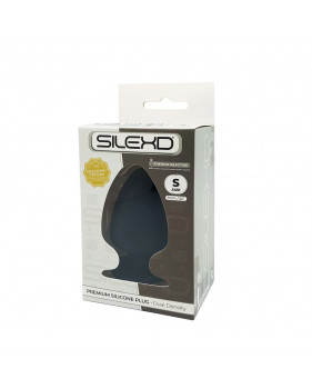 Анальная втулка SILEXD Plug Model 1, черный, S