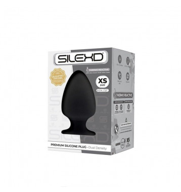 Анальная втулка SILEXD Plug Model 1, черный, XS