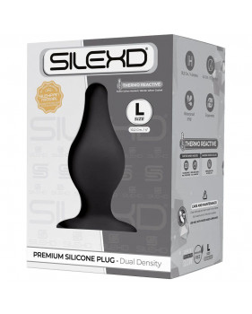 Анальная втулка SILEXD Plug Model 2, черный, L
