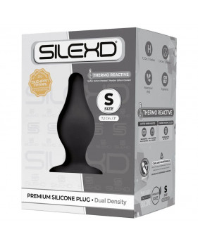 Анальная втулка SILEXD Plug Model 2, черный, S