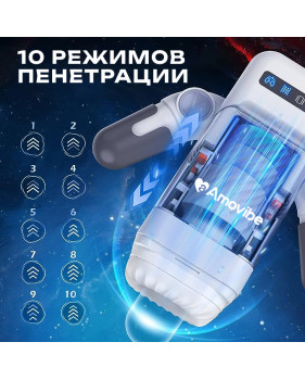 Инновационный робот-мастурбатор Game Cup (белый)