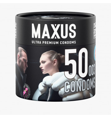 Презервативы MAXUS SO MUCH SEX 003 50, экстремально тонкие, 50 шт