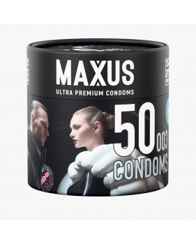 Презервативы MAXUS SO MUCH SEX 003 50, экстремально тонкие, 50 шт