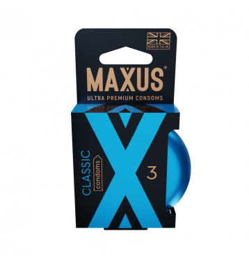 MAXUS Презервативы Classic X-edition 3шт