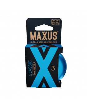 MAXUS Презервативы Classic X-edition 3шт