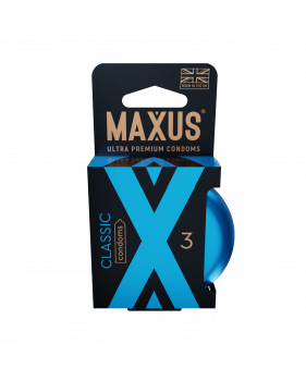 MAXUS Презервативы Classic X-edition 3шт