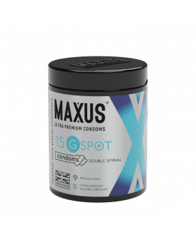 Презервативы MAXUS G spot, двойная спираль, 15 шт