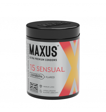 Презервативы MAXUS Sensual №15, анатомические X-Edition, 15 шт