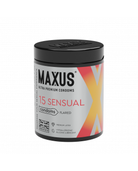 Презервативы MAXUS Sensual №15, анатомические X-Edition, 15 шт
