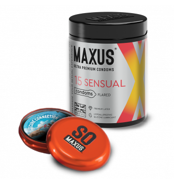 Презервативы MAXUS Sensual №15, анатомические X-Edition, 15 шт