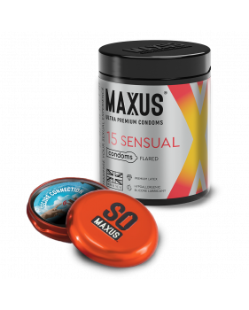 Презервативы MAXUS Sensual №15, анатомические X-Edition, 15 шт