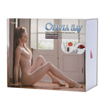 Olivia say, мастурбатор с вибрацией полуторс вагина и анус