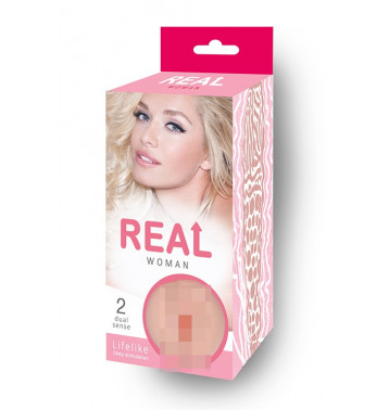 Ультра-реалистик мастурбатор "Real Woman" Блондинка