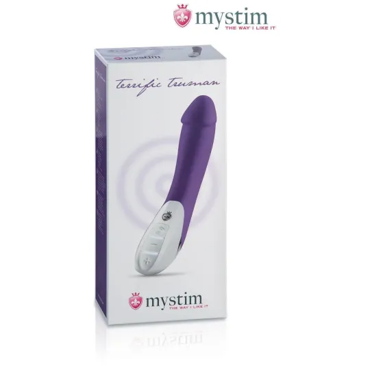 ВИБРАТОР MYSTIM TERRIFIC TRUMAN СИЛИКОНОВЫЙ, ФИОЛЕТОВЫЙ, 27 СМ