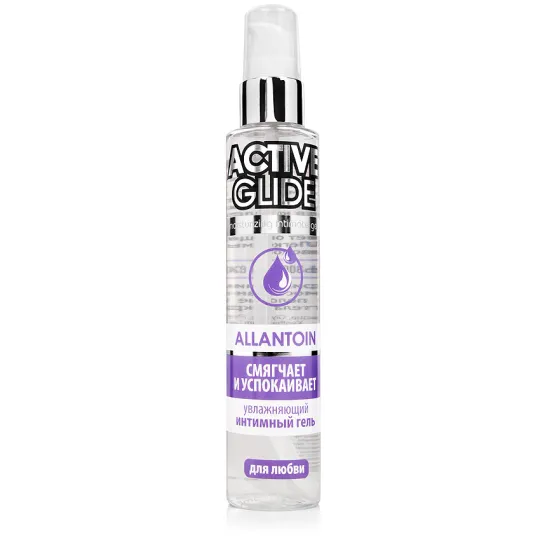 Увлажняющий интимный гель ACTIVE GLIDE ALLANTOIN, 100 г