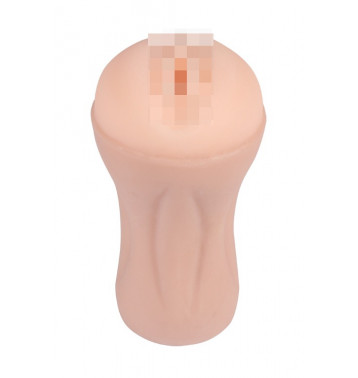 Реалистичный односторонний мастурбатор Real Women Dual Layer с двойной структурой 15,5х8,2 см.