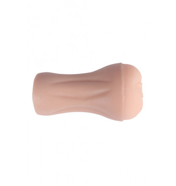 Реалистичный односторонний мастурбатор Real Women Dual Layer с двойной структурой 15,5х8,2 см.