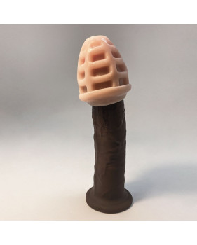 Мини-мастурбатор вагина телесного цвета Vaginal Mini Masturbator