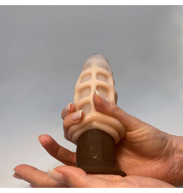 Мини-мастурбатор вагина телесного цвета Vaginal Mini Masturbator