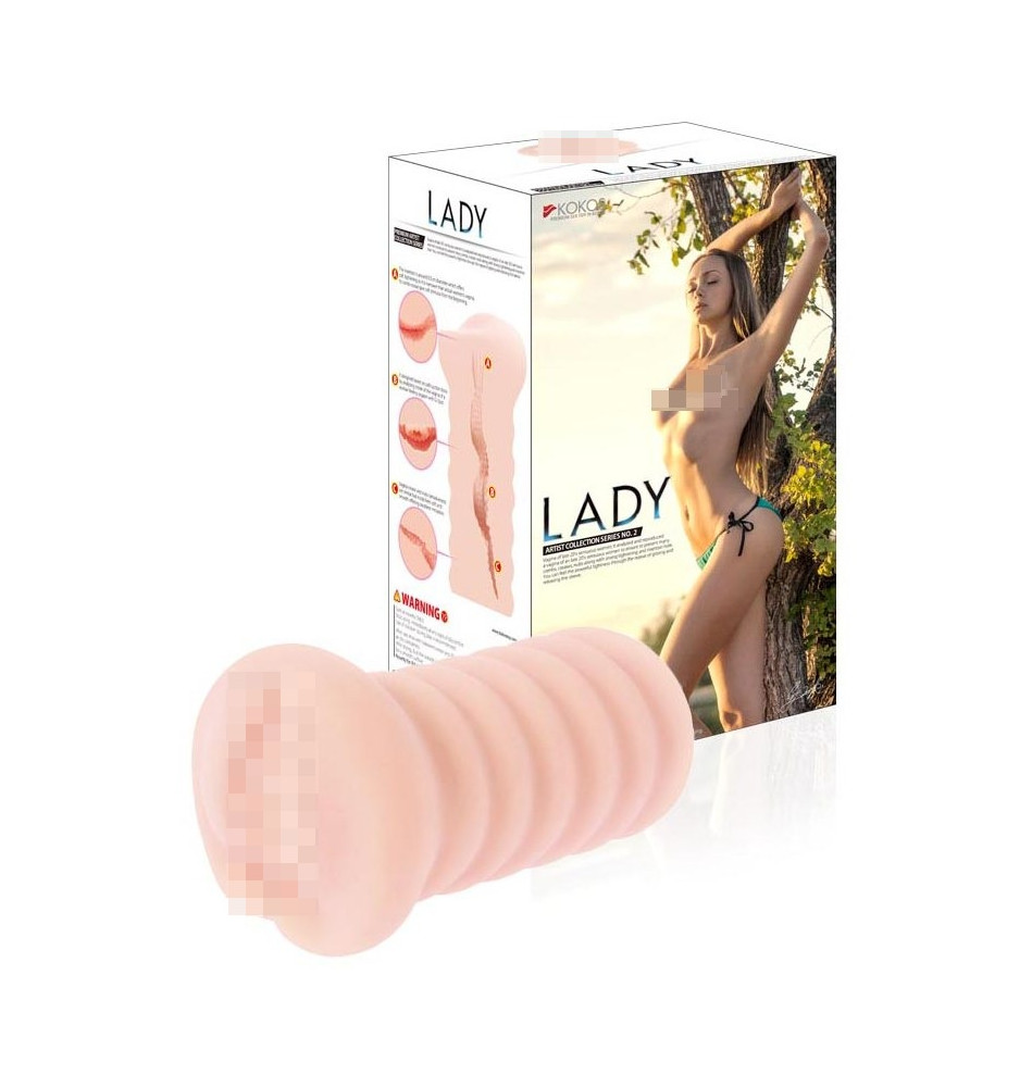 Lady из серии Три Сестры, мастурбатор вагина без вибрации