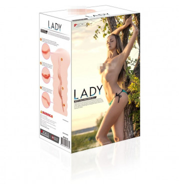 Lady из серии Три Сестры, мастурбатор вагина без вибрации