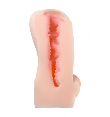МАСТУРБАТОР РЕАЛИСТИЧНЫЙ TOYFA JUICY PUSSY CHERRY RIPE, SOFTSKIN, ТЕЛЕСНЫЙ, 15СМ
