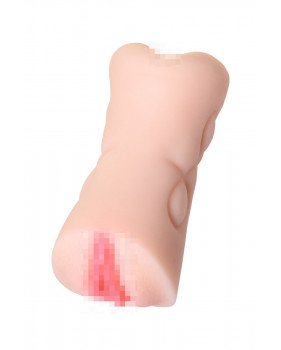 МАСТУРБАТОР РЕАЛИСТИЧНЫЙ TOYFA JUICY PUSSY RICH FRUIT, ВАГИНА И АНУС, SOFTSKIN, ТЕЛЕСНЫЙ
