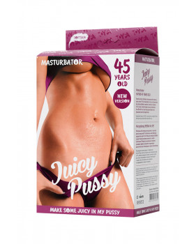 МАСТУРБАТОР РЕАЛИСТИЧНЫЙ TOYFA JUICY PUSSY, MATURE, ВОЗРАСТНАЯ СЕРИЯ 45 ЛЕТНЯЯ, ВАГИНА, TPR