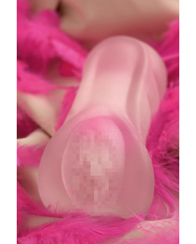 МАСТУРБАТОР РЕАЛИСТИЧНЫЙ TOYFA JUICY PUSSY CRYSTAL ROSE, TPE, 14 СМ