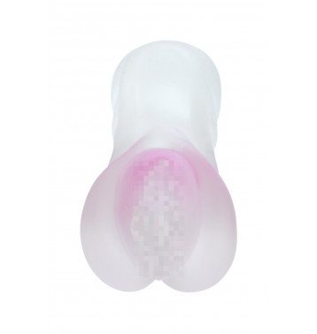 МАСТУРБАТОР РЕАЛИСТИЧНЫЙ TOYFA JUICY PUSSY CRYSTAL ROSE, TPE, 14 СМ